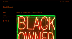 Desktop Screenshot of black10.com